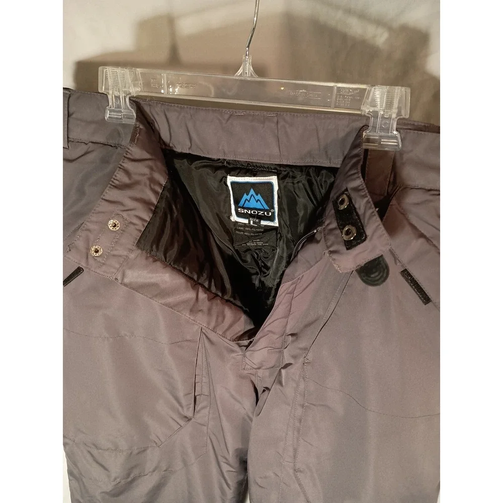 Snozu‎ Snowboard Ski Pants Size Large Gray